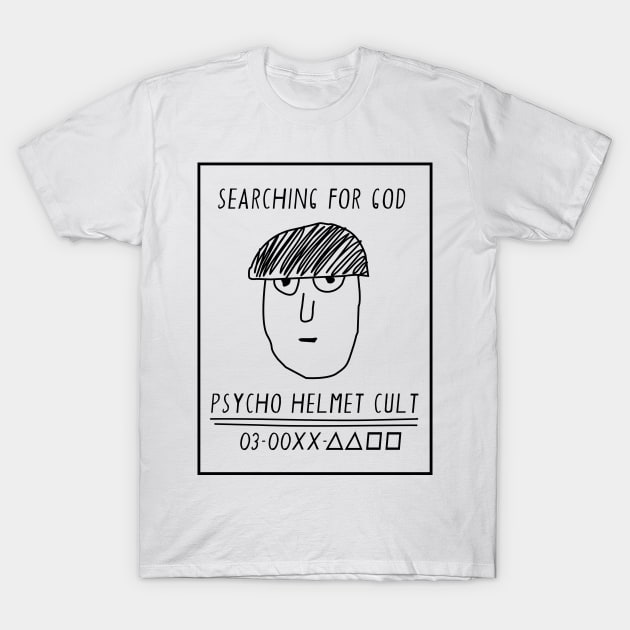 Psycho Helmet T-Shirt by merch.x.wear